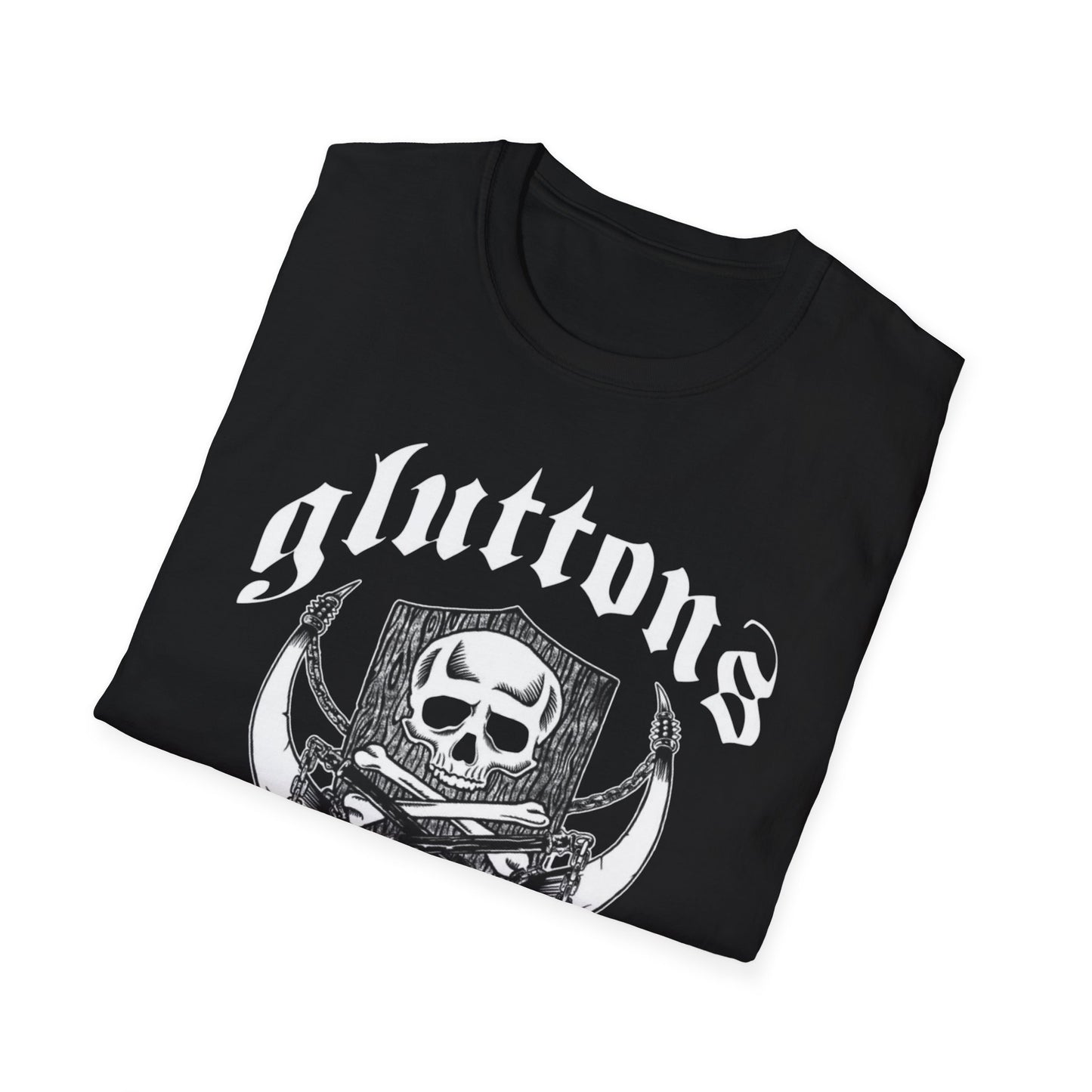 Edgy Graphic T-Shirt for Skaters and Rebels, Unisex Softstyle Tee, Streetwear, Urban Fashion, Gift for Music Lovers