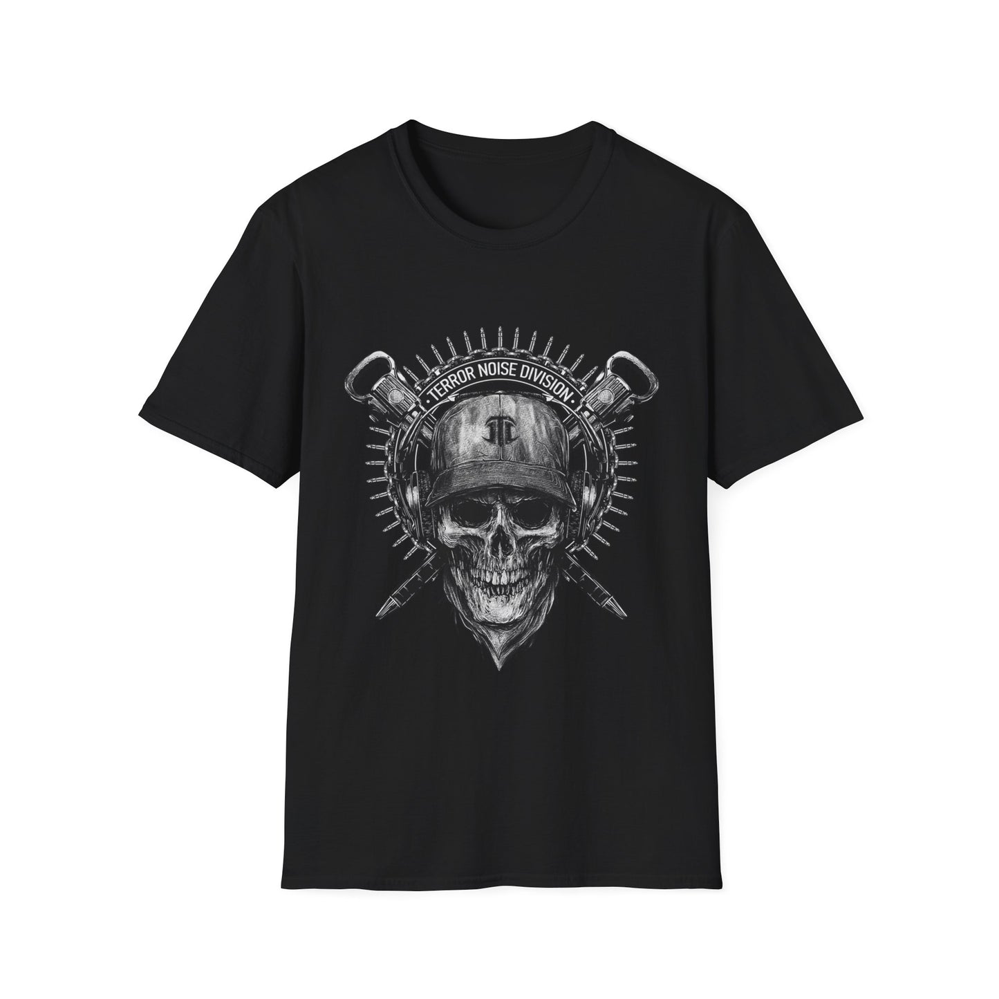 Gothic Skull T-Shirt, Edgy Graphic Tee, Unisex Casual Top, Alternative Apparel, Gift for Rock Lovers, Halloween Fashion