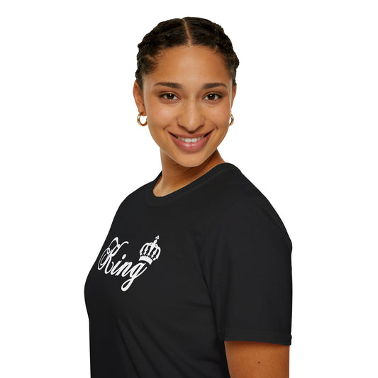 King Crown Unisex T-Shirt, Gift for Him, Stylish Graphic Tee, Father's Day Shirt, Casual Wear, Birthday Gift Idea