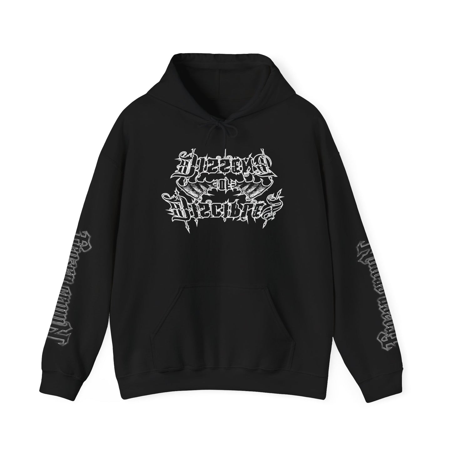 Gritty Graphic Hoodie, Black Hoodie, Unisex Sweatshirt, Streetwear Style, Casual Outfit, Gift for Him/Her