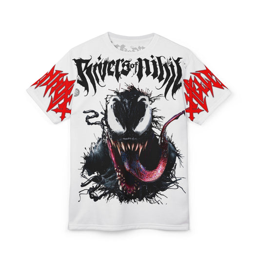 Bold Graphic Tee, Unisex Cut & Sew T-Shirt, Alternative Style Shirt, Graphic Art Fashion, Unique Music Tee, Edgy Casual Wear