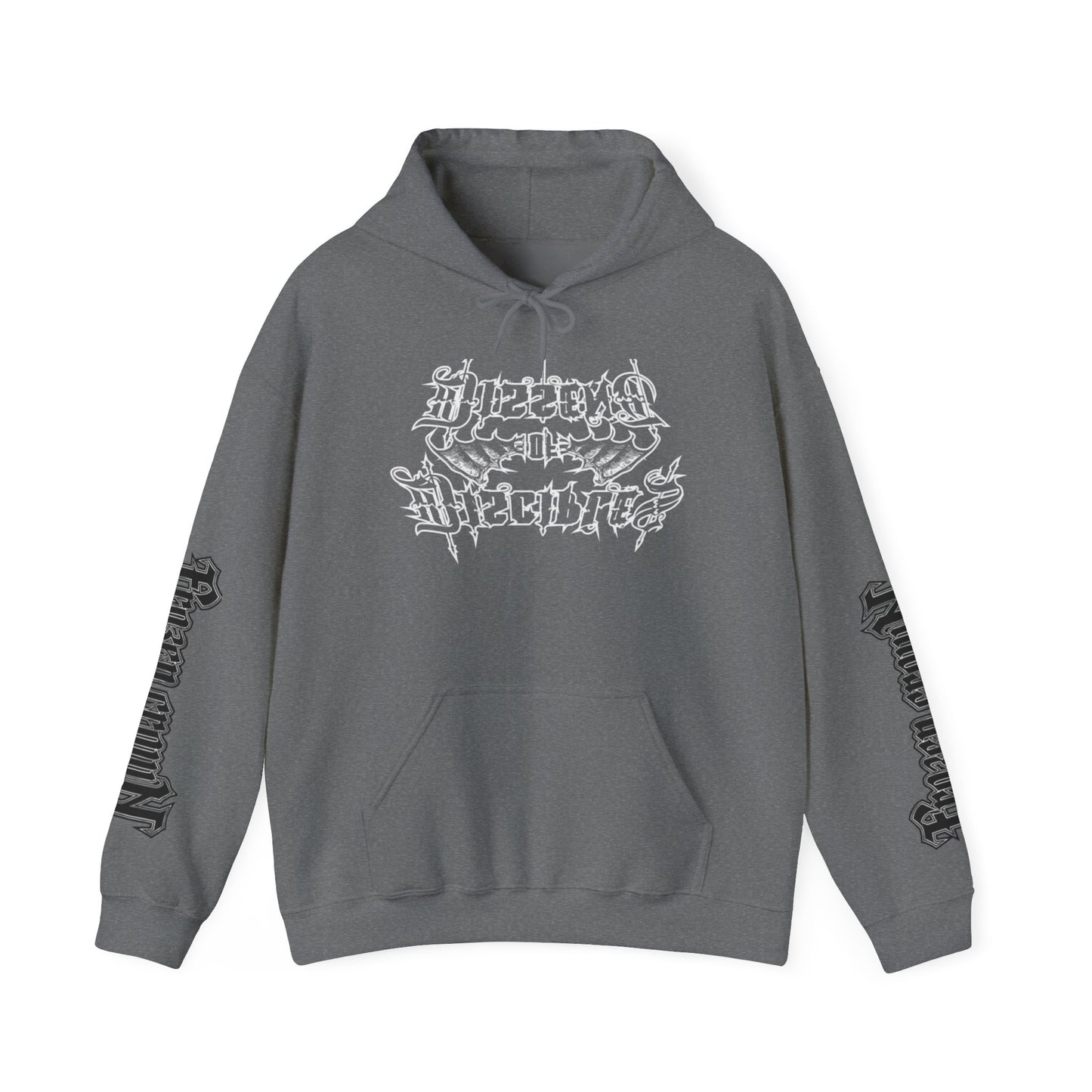 Gritty Graphic Hoodie, Black Hoodie, Unisex Sweatshirt, Streetwear Style, Casual Outfit, Gift for Him/Her