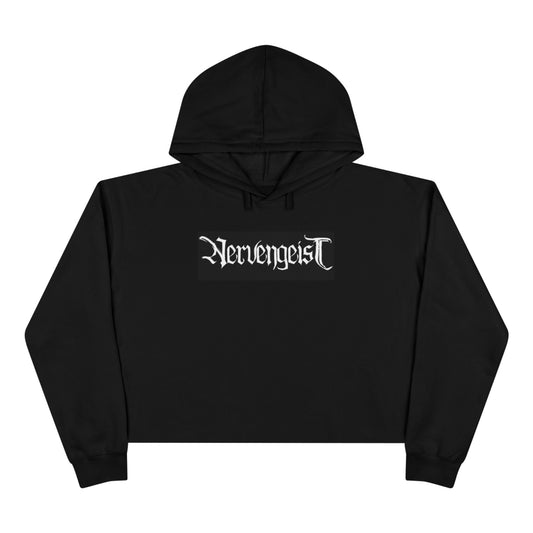 Revenge Spirit Crop Hoodie - Trendy Streetwear for Casual Look
