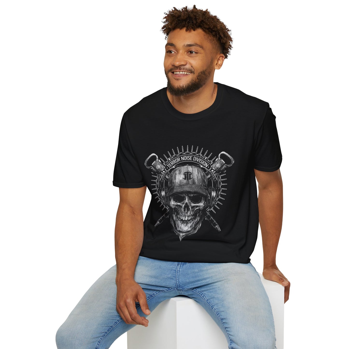 Gothic Skull T-Shirt, Edgy Graphic Tee, Unisex Casual Top, Alternative Apparel, Gift for Rock Lovers, Halloween Fashion